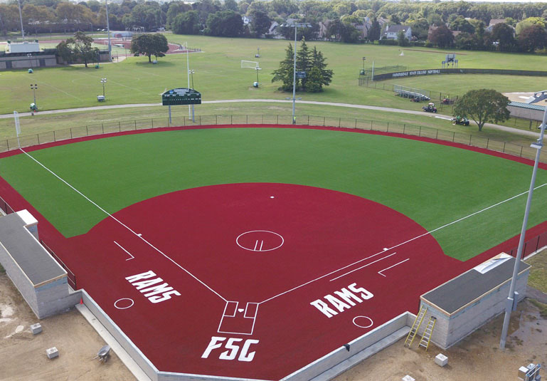 Women's softball field