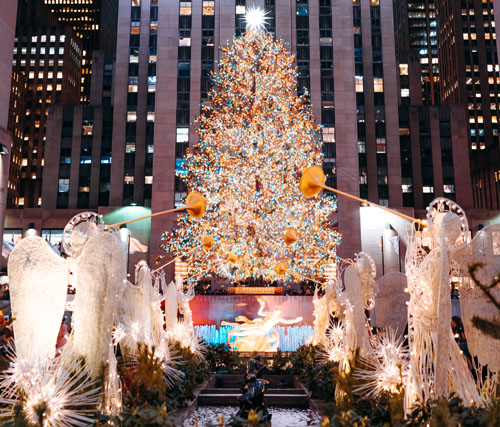 Christmas tree in Rockefeller Center