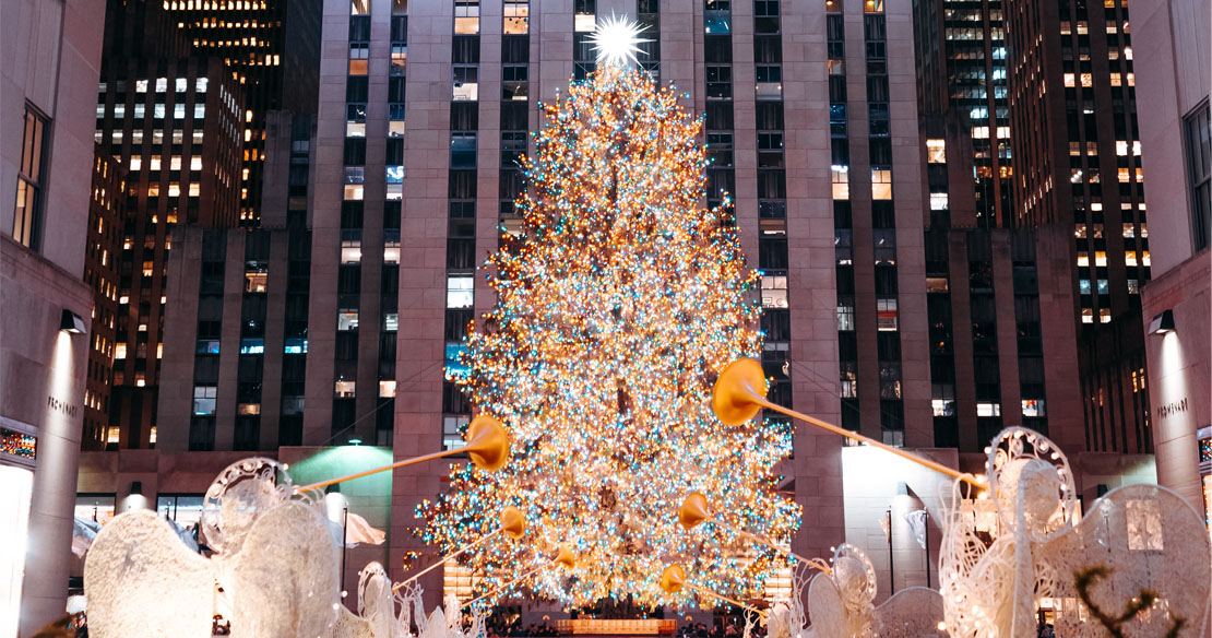 Christmas tree in Rockefeller Center